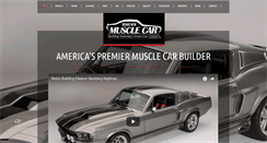 Desktop Screenshot of brandnewmusclecar.com